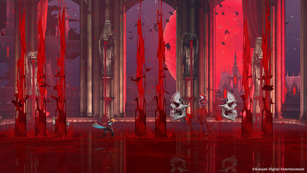 Boss battle that feeds the Arcana tarot system in Castlevania: Belmont's Curse