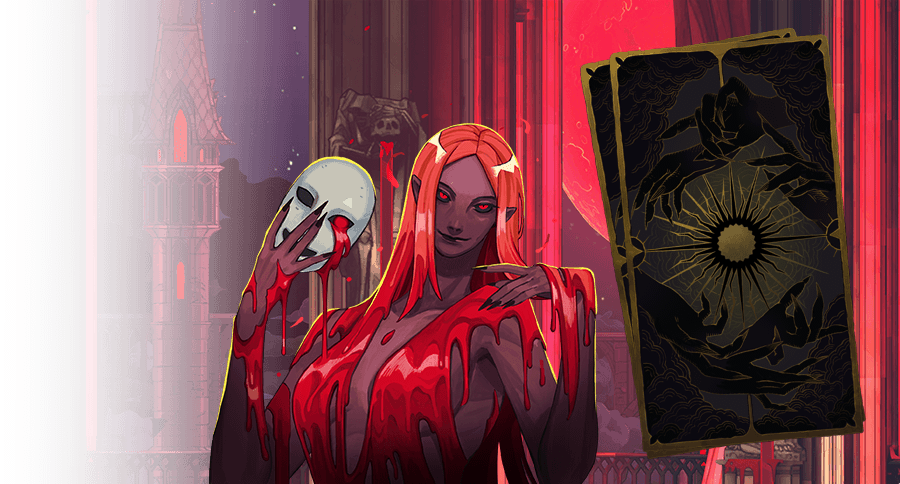 Official Carmilla art from Castlevania: Belmont's Curse