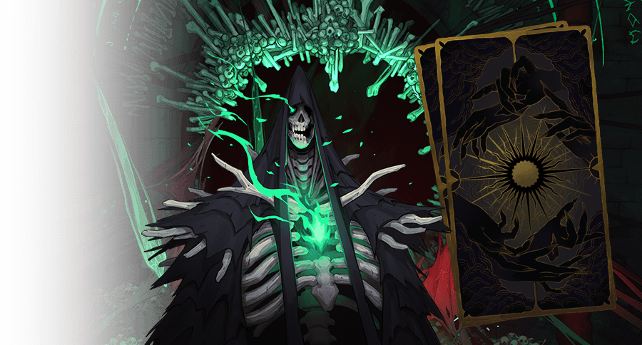 Official Death art from Castlevania: Belmont's Curse