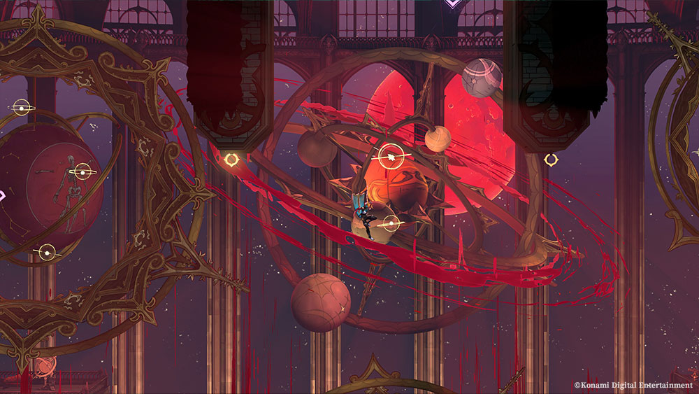 Dracula's Castle interior screenshot from Castlevania: Belmont's Curse