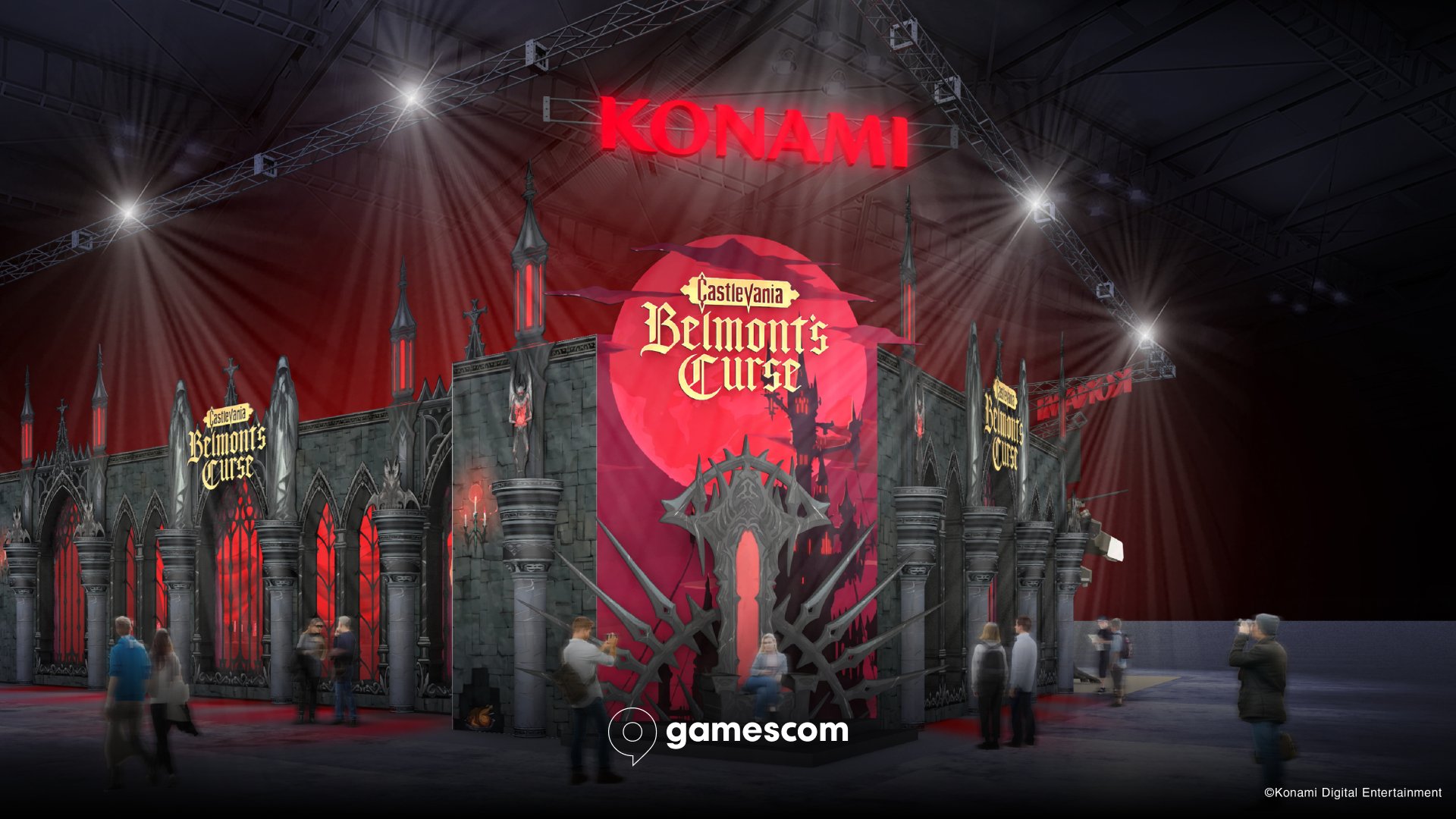 Gamescom 2026 promotional still for Castlevania: Belmont's Curse