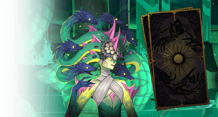 Official Medusa art from Castlevania: Belmont's Curse