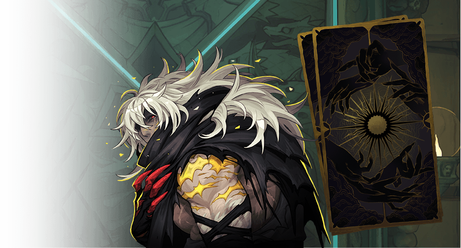 Official art of The Fallen, first major boss in Castlevania: Belmont's Curse