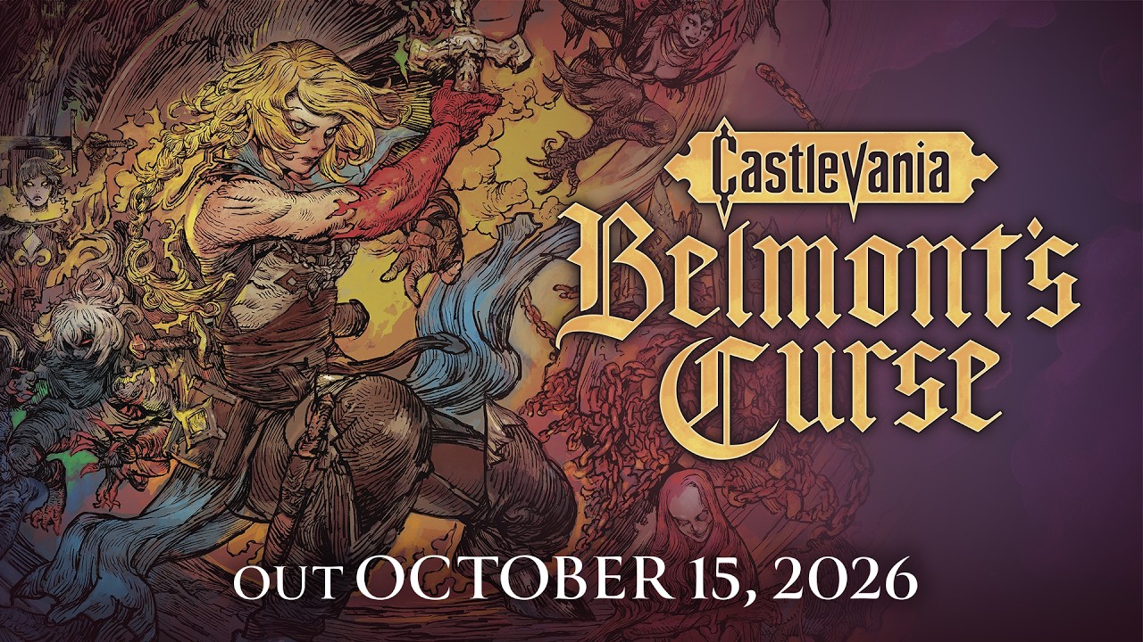 Still from the Castlevania: Belmont's Curse official release date trailer