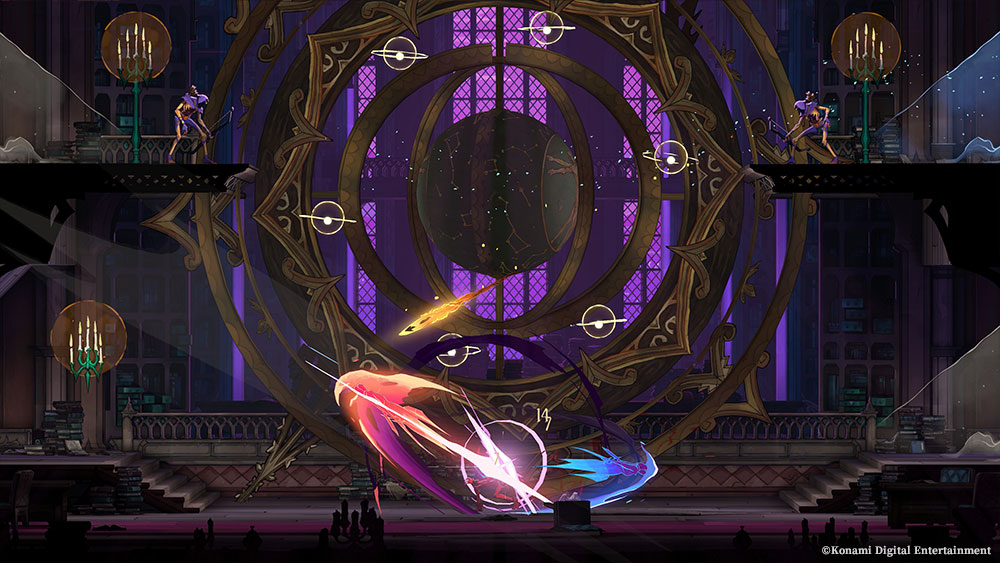 Weapon and relic customization screenshot from Castlevania: Belmont's Curse